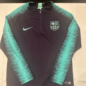 Nike FC Barcelona 2018/19 VaporKnit Strike quarter zip